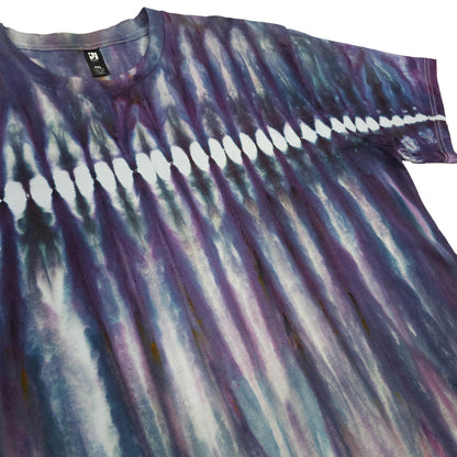 Black Cherry Zip Drip Tie Dye T-Shirt - clothing