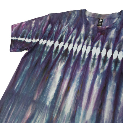 Black Cherry Zip Drip Tie Dye T-Shirt - clothing