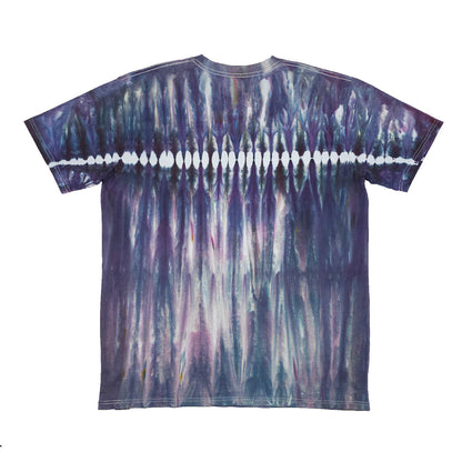 Black Cherry Zip Drip Tie Dye T-Shirt - clothing