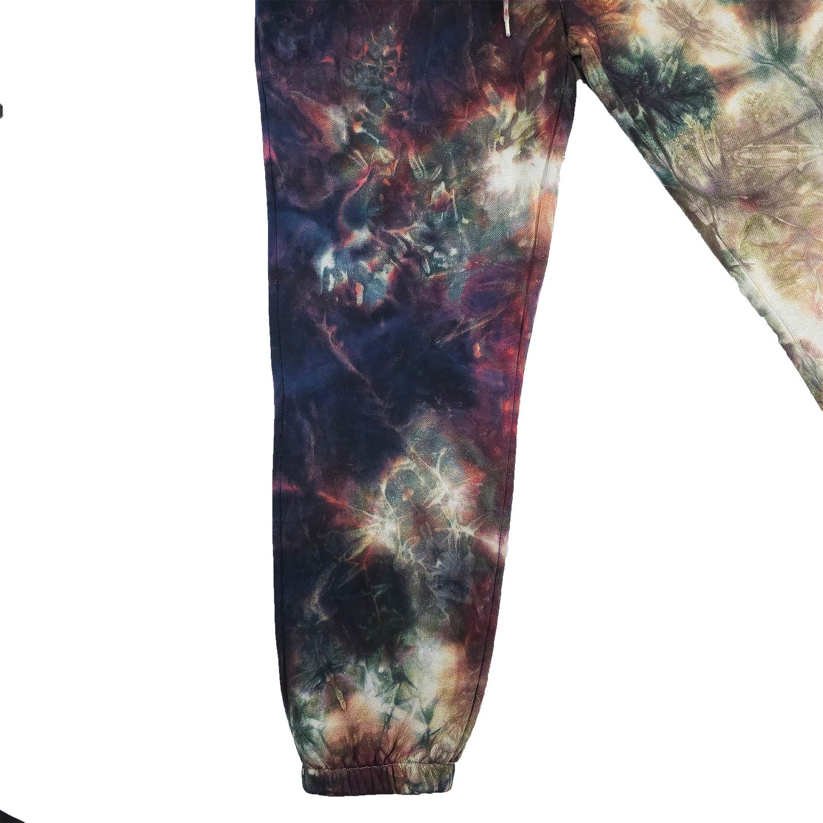 Black Cherry Tie Dye Jogging Bottoms - tie dye joggers -  tie dye sweatpants - tie dye trousers - Stinging Bullfish