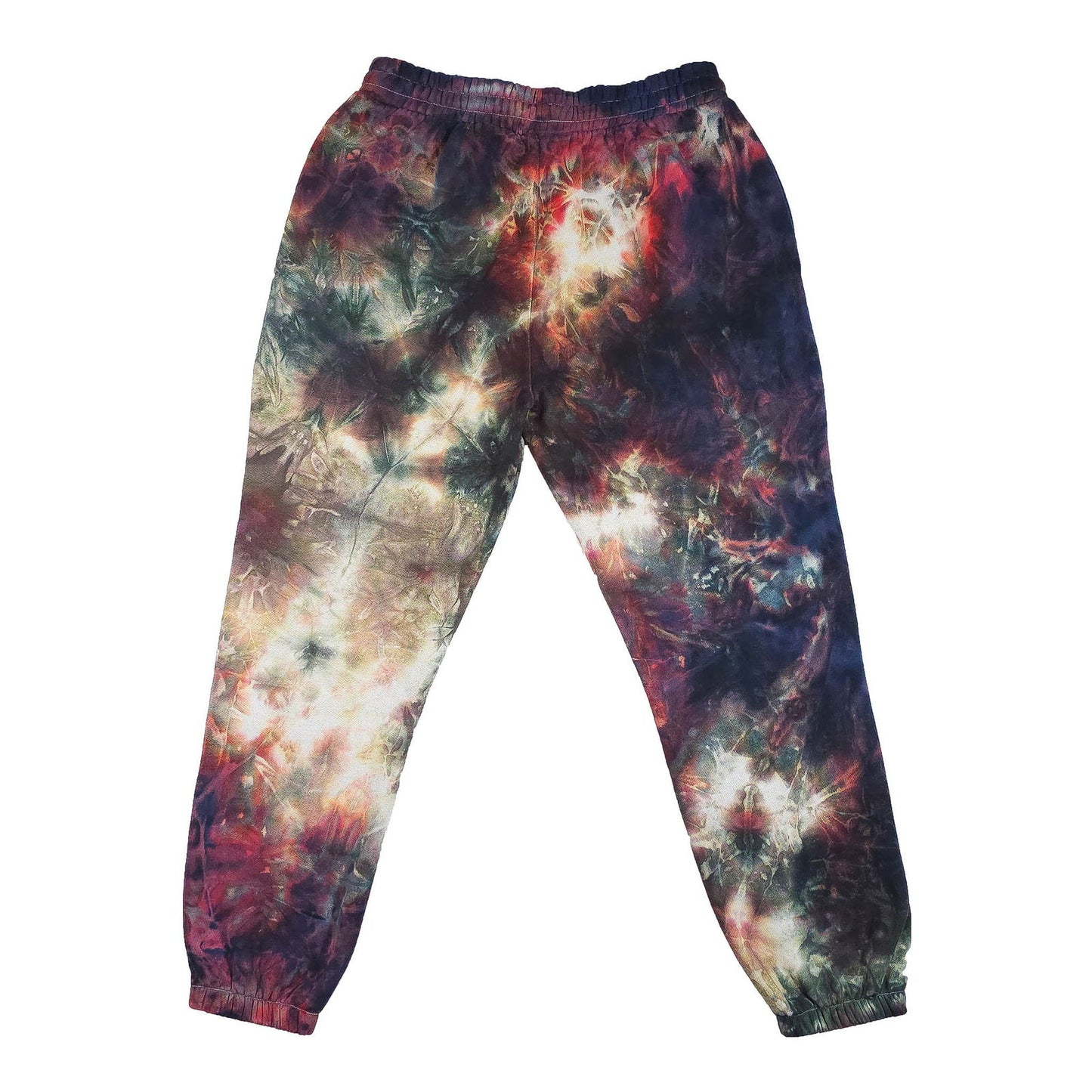 Black Cherry Tie Dye Jogging Bottoms - tie dye joggers -  tie dye sweatpants - tie dye trousers - Stinging Bullfish