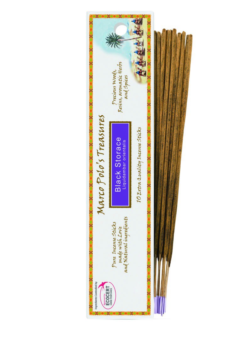 Black Storace Incense Sticks - incense