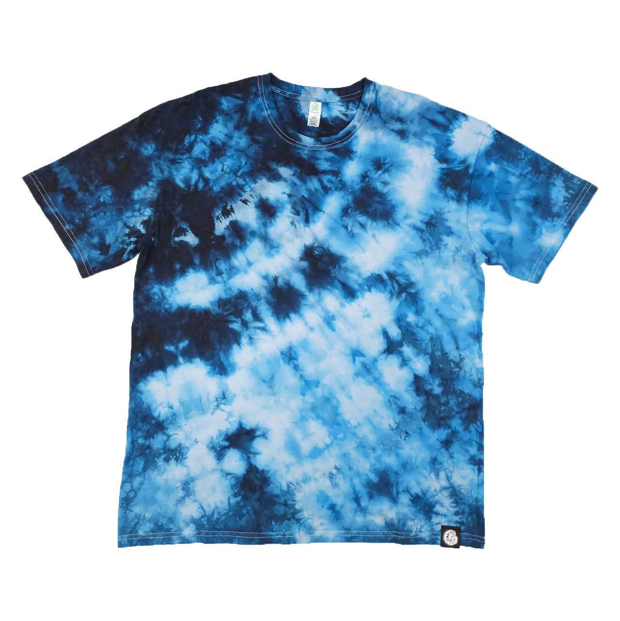 Blue Impact Cram Tie Dye T-Shirt - tie dye joggers -  tie dye sweatpants - tie dye trousers - Stinging Bullfish