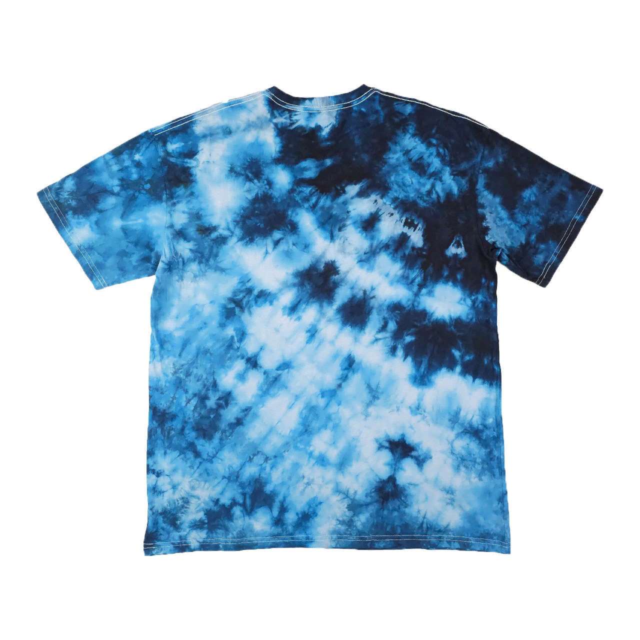 Blue Impact Cram Tie Dye T-Shirt - tie dye joggers -  tie dye sweatpants - tie dye trousers - Stinging Bullfish