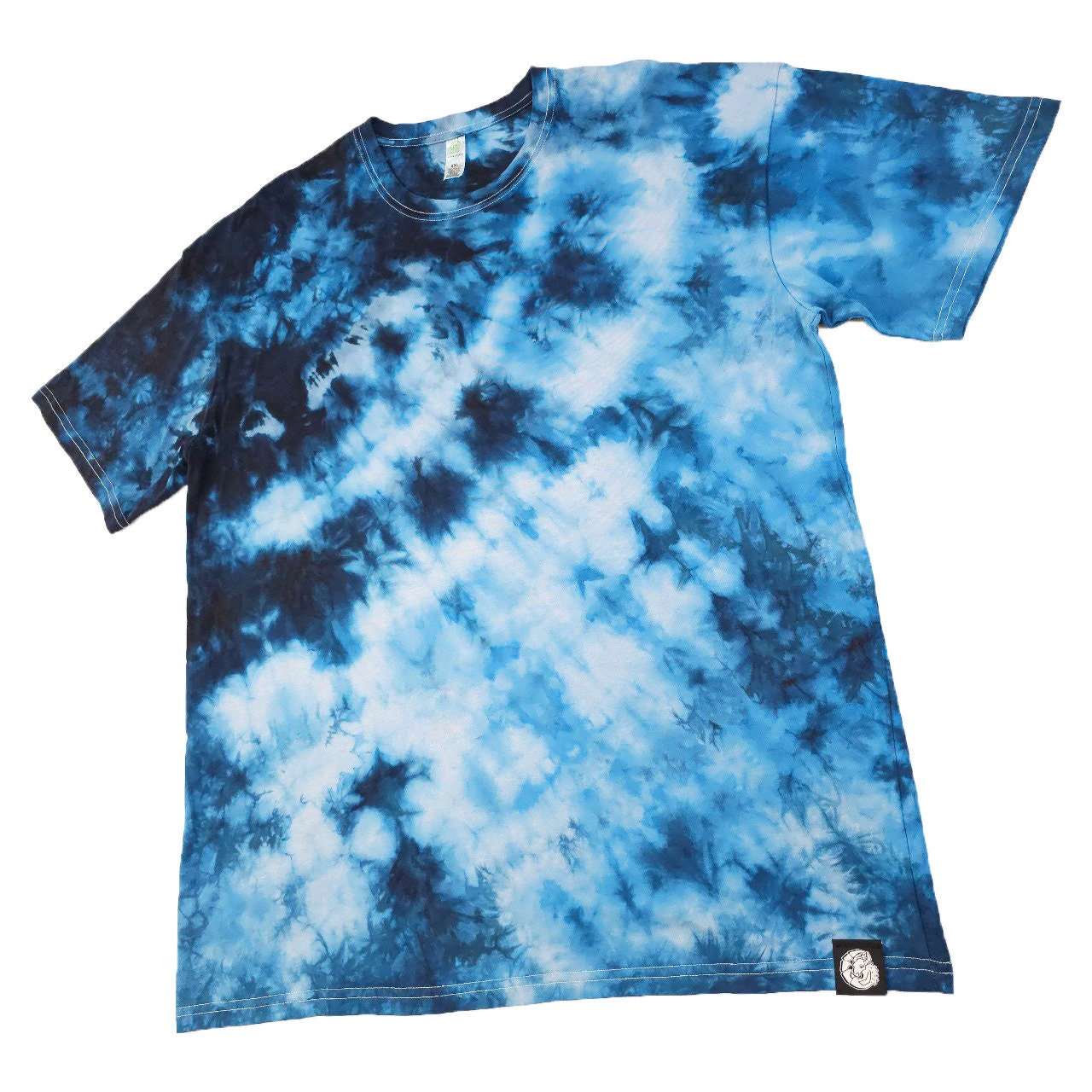 Blue Impact Cram Tie Dye T-Shirt - tie dye joggers -  tie dye sweatpants - tie dye trousers - Stinging Bullfish