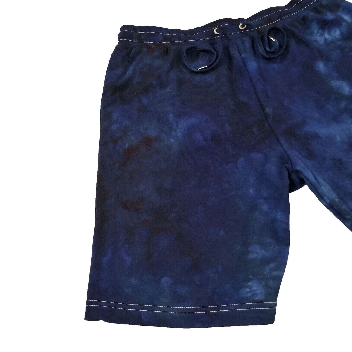 Dark Blue Camo Crunch Tie Dye Shorts