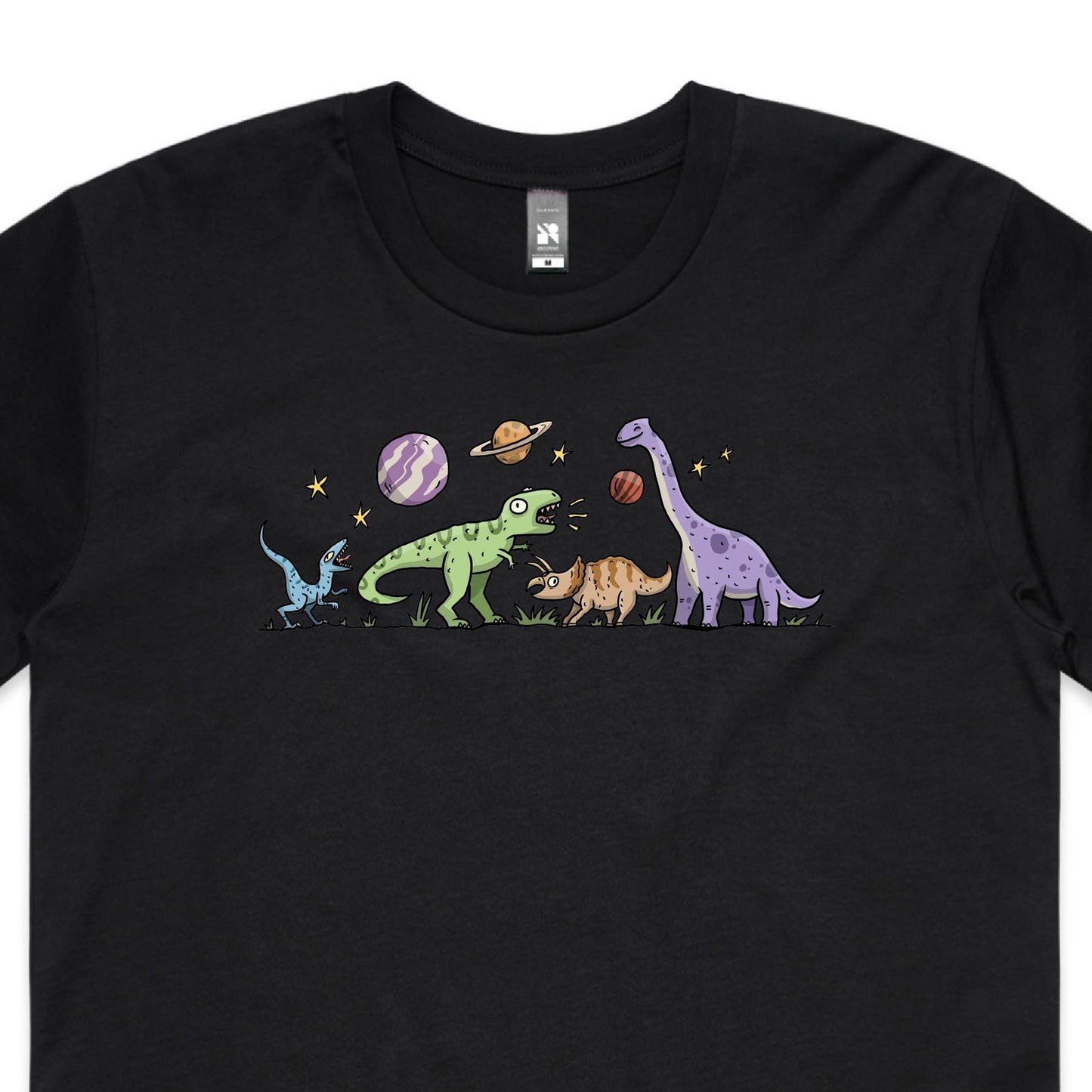 Dinosaur Family Values T Shirt - tie dye joggers -  tie dye sweatpants - tie dye trousers - Stinging Bullfish