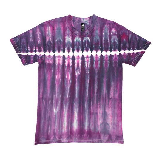 Dragonfruit Pink Zip Drip Tie Dye T-Shirt