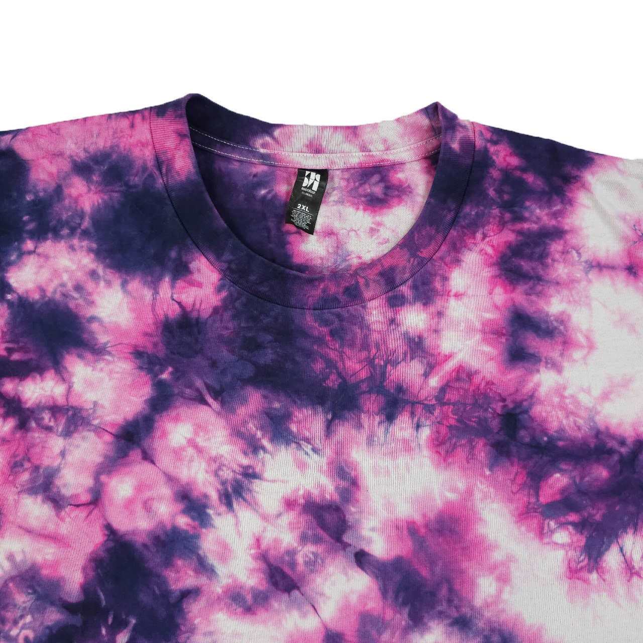 Dragonfruit Pink Impact Cram Tie Dye T-Shirt - tie dye joggers -  tie dye sweatpants - tie dye trousers - Stinging Bullfish