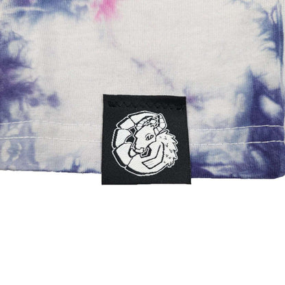 Dragonfruit Pink Impact Cram Tie Dye T-Shirt - tie dye joggers -  tie dye sweatpants - tie dye trousers - Stinging Bullfish
