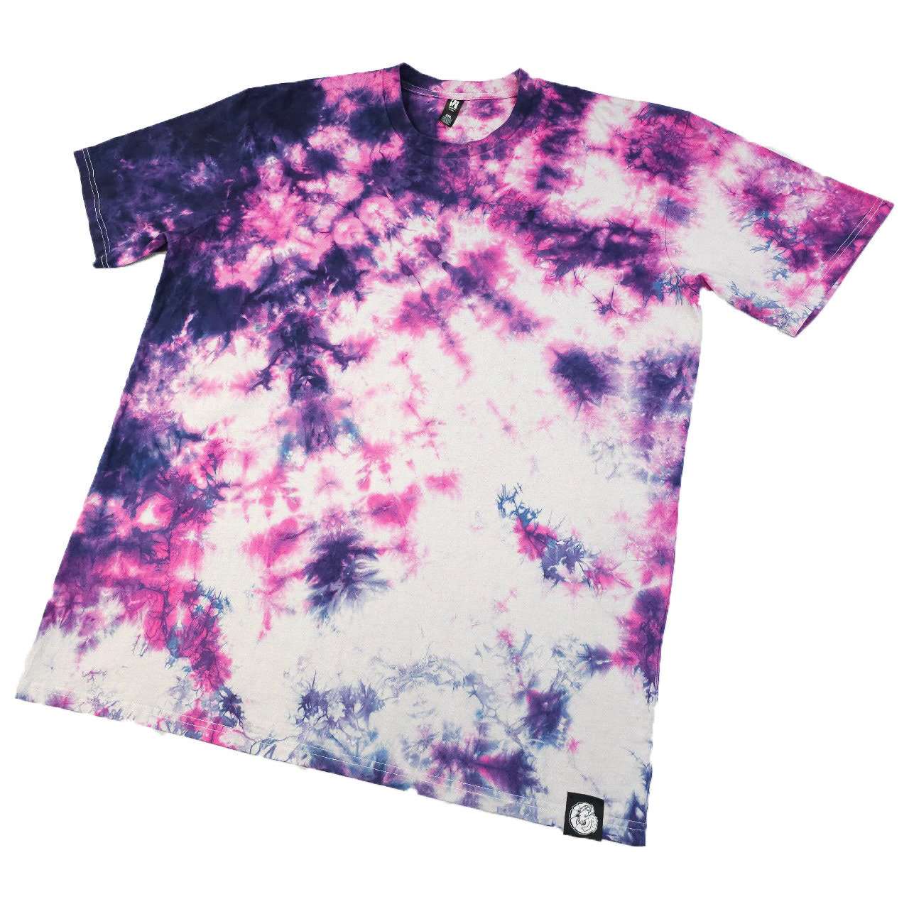 Dragonfruit Pink Impact Cram Tie Dye T-Shirt - tie dye joggers -  tie dye sweatpants - tie dye trousers - Stinging Bullfish