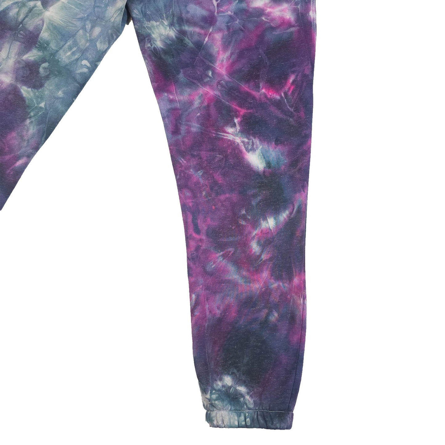 Dragonfruit Pink Ombré Smoke Tie Dye Jogging Bottoms