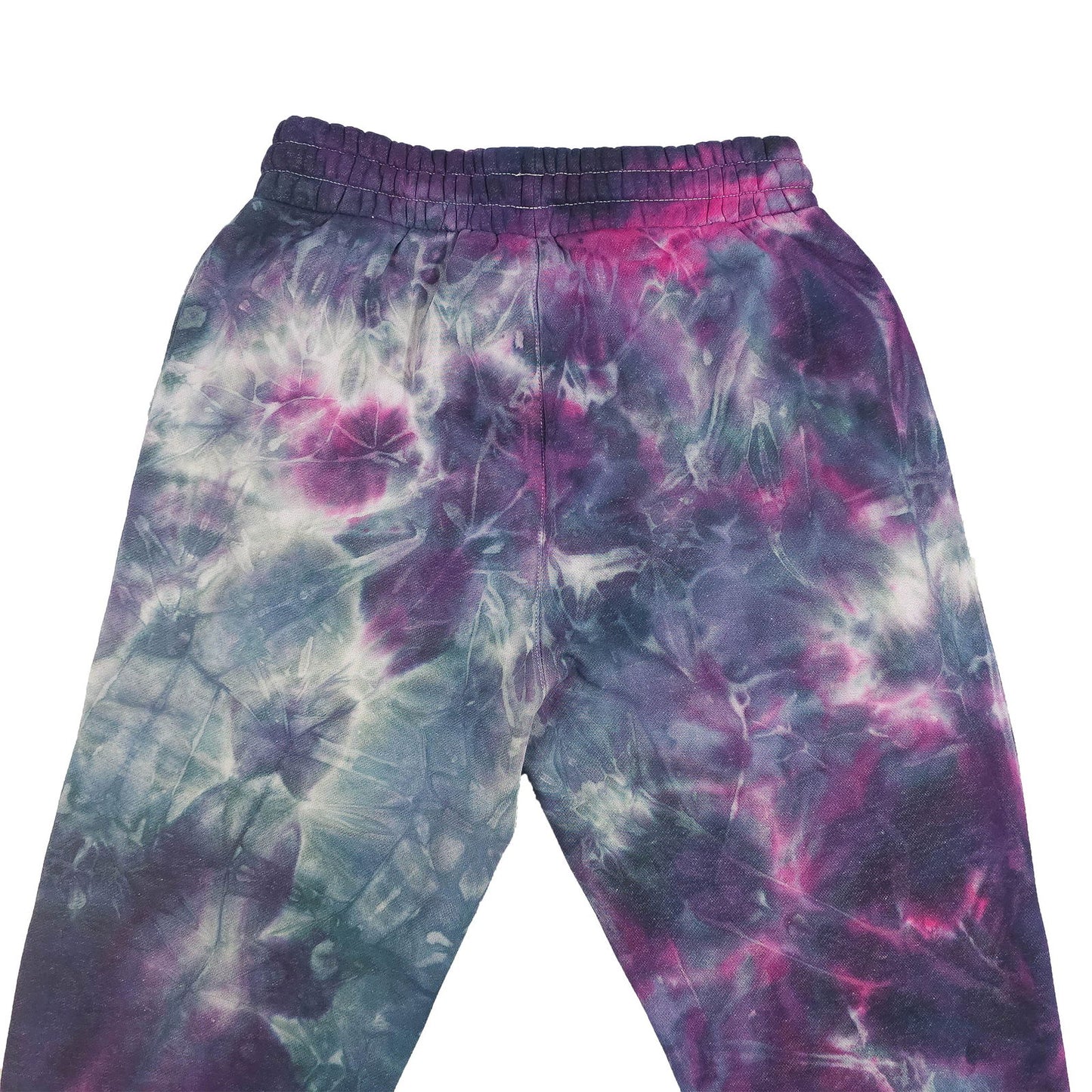 Dragonfruit Pink Ombré Smoke Tie Dye Jogging Bottoms