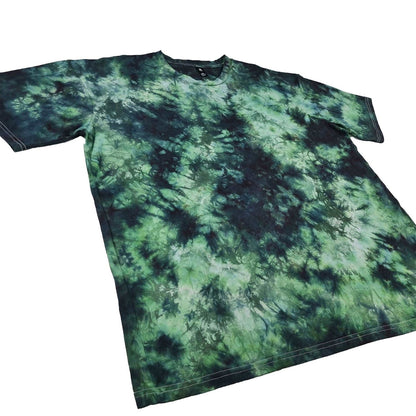 Electric Green Camo Crunch Tie Dye T-Shirt