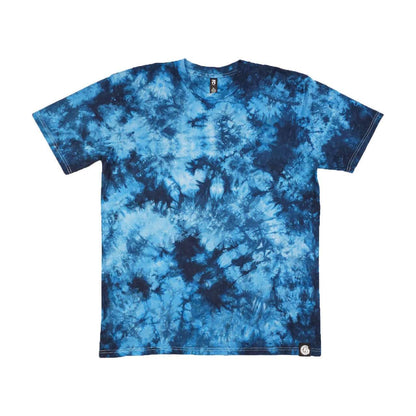 Electric Blue-galoo Camo Crunch Tie Dye T-Shirt - tie dye joggers -  tie dye sweatpants - tie dye trousers - Stinging Bullfish