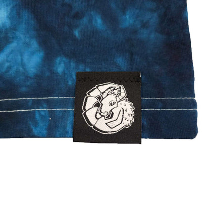 Electric Blue-galoo Camo Crunch Tie Dye T-Shirt - tie dye joggers -  tie dye sweatpants - tie dye trousers - Stinging Bullfish