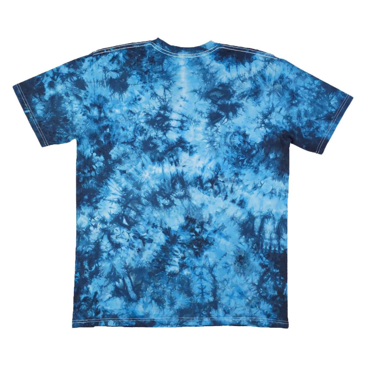 Electric Blue-galoo Camo Crunch Tie Dye T-Shirt - tie dye joggers -  tie dye sweatpants - tie dye trousers - Stinging Bullfish