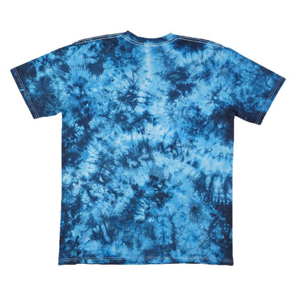 Electric Blue-galoo Camo Crunch Tie Dye T-Shirt - tie dye joggers -  tie dye sweatpants - tie dye trousers - Stinging Bullfish