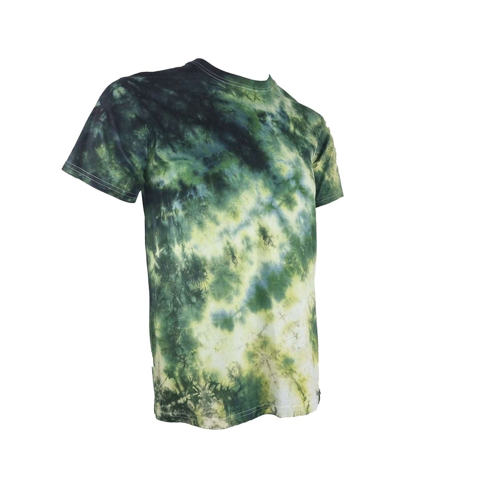 Forest Green Impact Cram Tie Dye T-Shirt - tie dye joggers -  tie dye sweatpants - tie dye trousers - Stinging Bullfish
