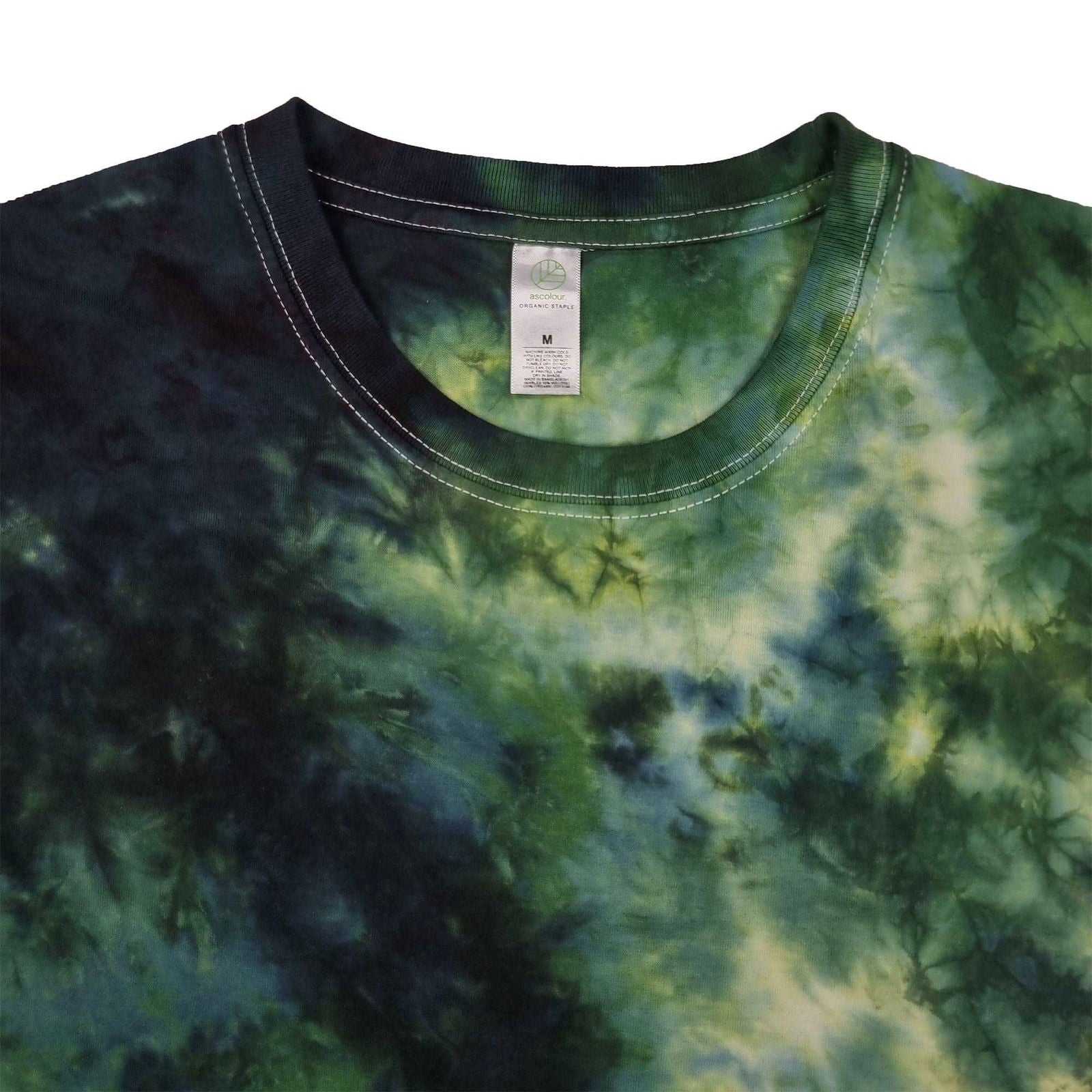 Forest Green Impact Cram Tie Dye T-Shirt - tie dye joggers -  tie dye sweatpants - tie dye trousers - Stinging Bullfish