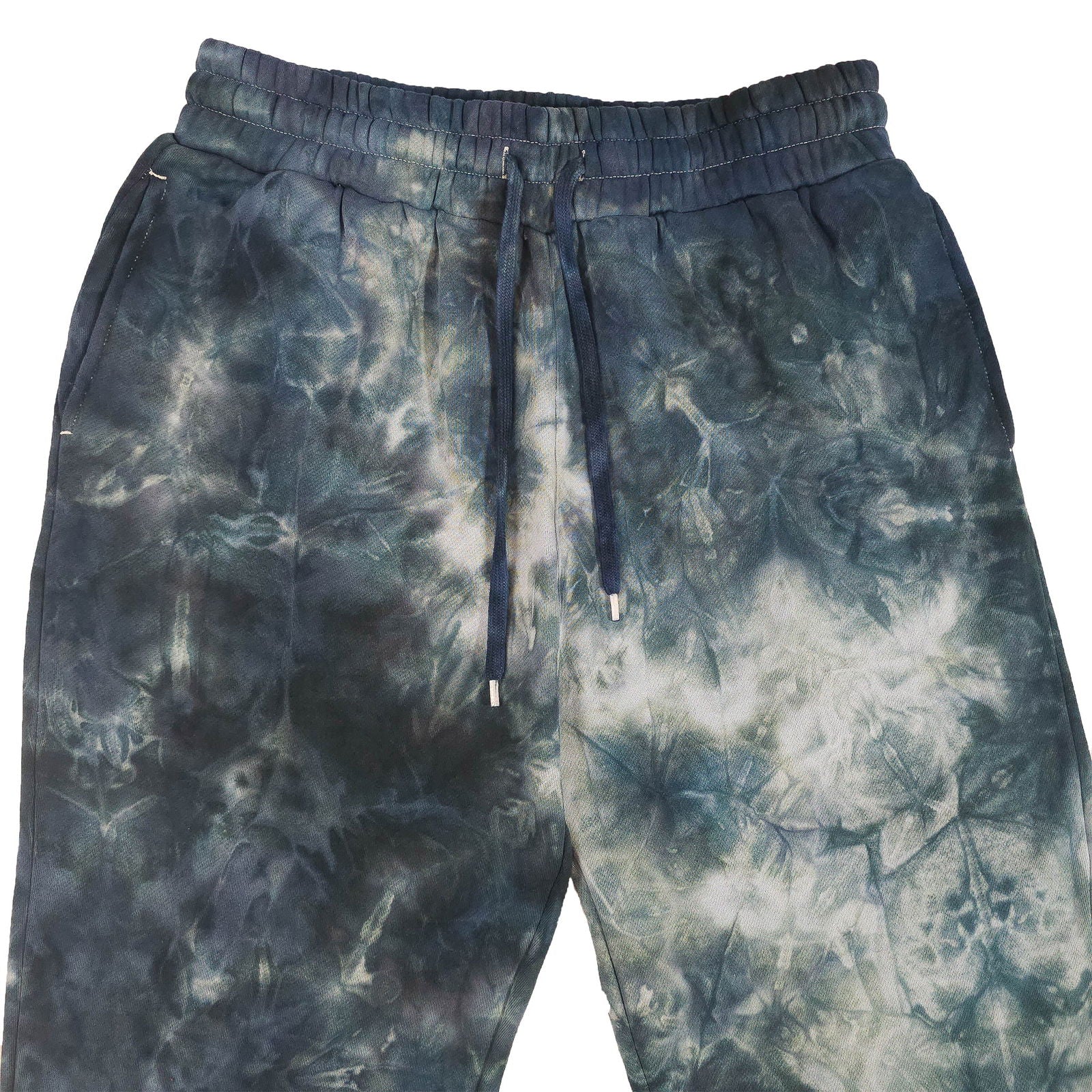 Grey Fade Ombré Tie Dye Jogging Bottoms