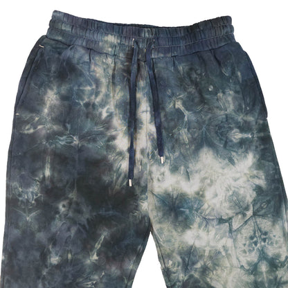 Grey Fade Ombré Tie Dye Jogging Bottoms