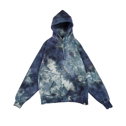 Grey Ombré Smoke Tie Dye Hoodie