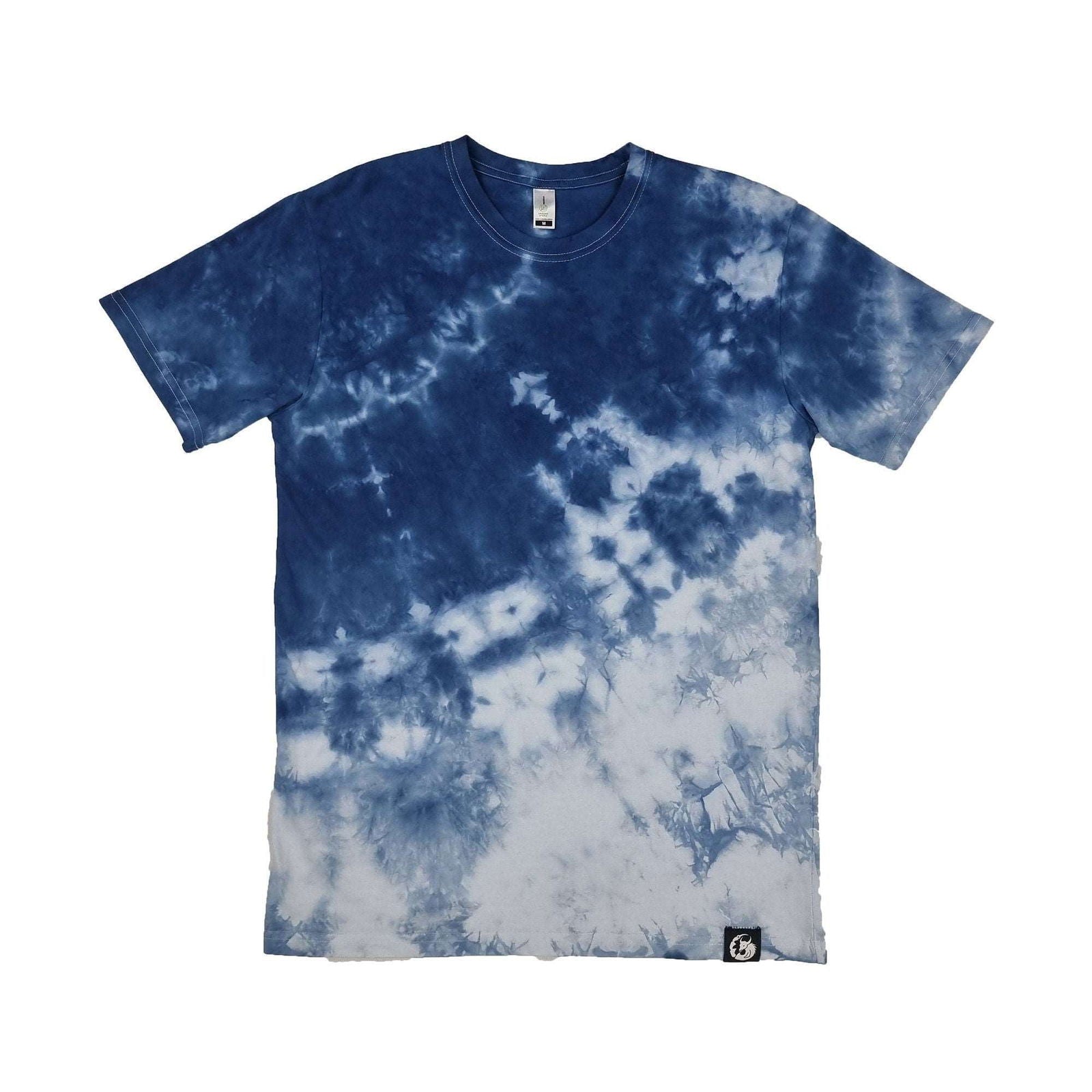 Indigo Impact Cram Tie Dye T-Shirt - clothing