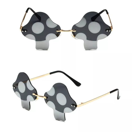 Mushroom Sunglasses - Black