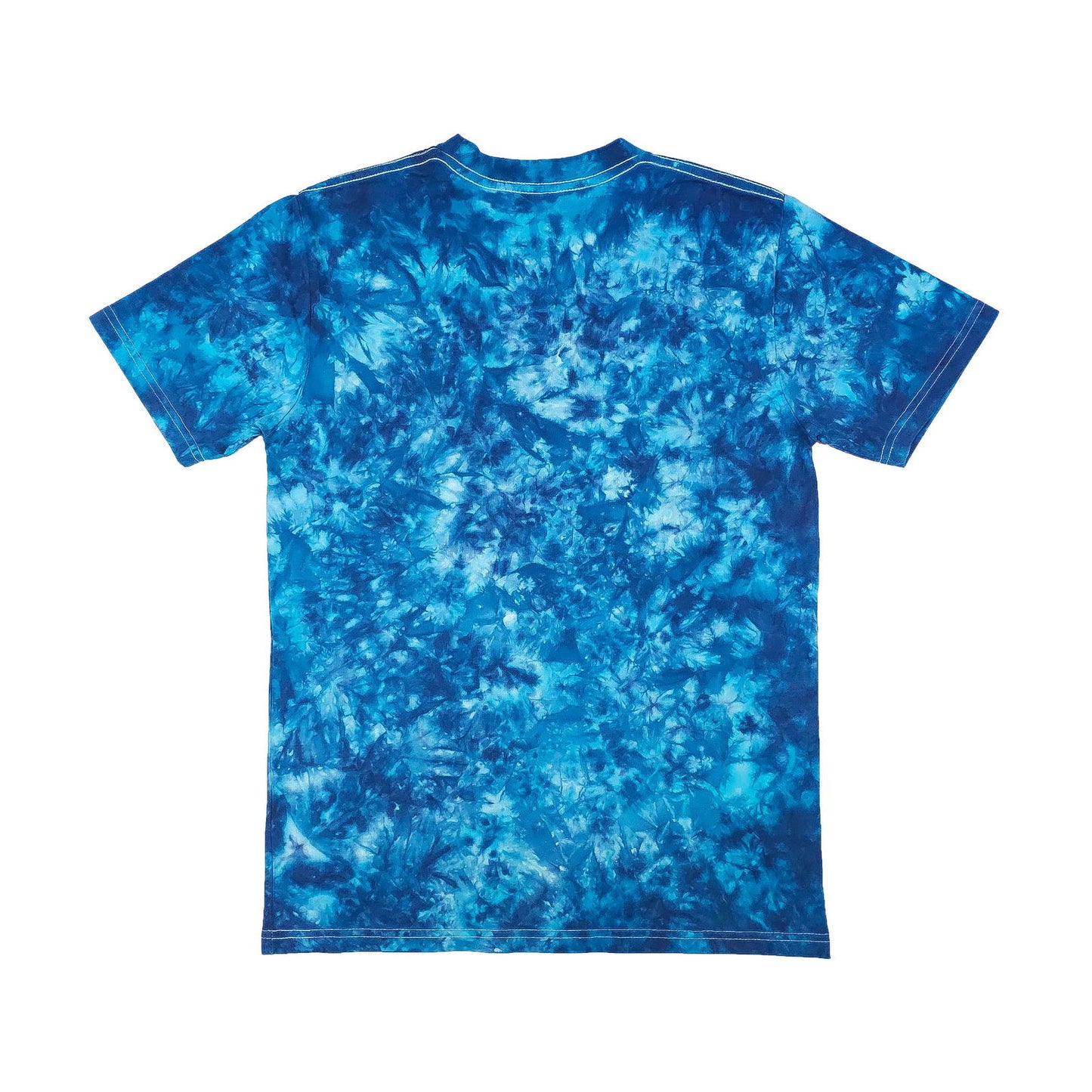 Navy and Turquoise Camo Crunch Tie Dye T-Shirt - tie dye joggers -  tie dye sweatpants - tie dye trousers - Stinging Bullfish