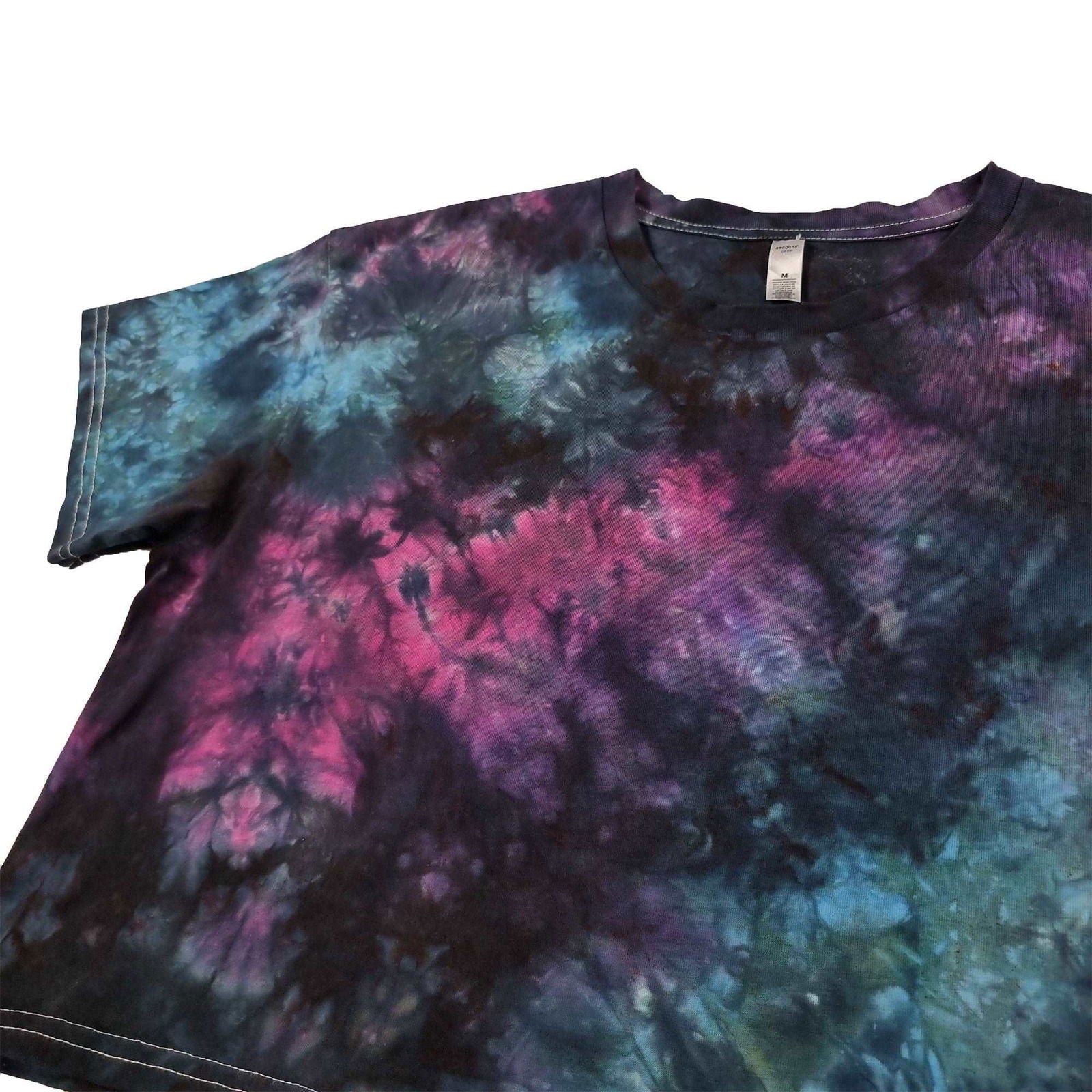 Nebula Tie Dye Crop Top - tie dye joggers -  tie dye sweatpants - tie dye trousers - Stinging Bullfish