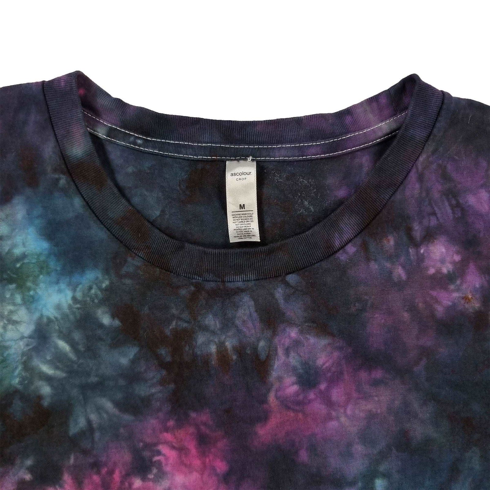 Nebula Tie Dye Crop Top - tie dye joggers -  tie dye sweatpants - tie dye trousers - Stinging Bullfish