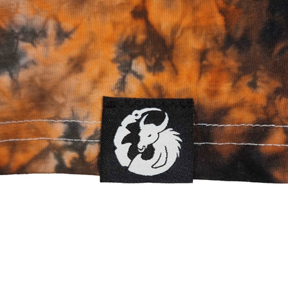 Orange Camo Crunch Tie Dye T-Shirt