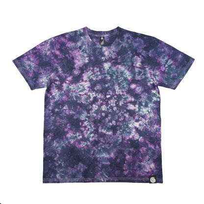 Purple Camo Crunch Tie Dye T-Shirt - clothing