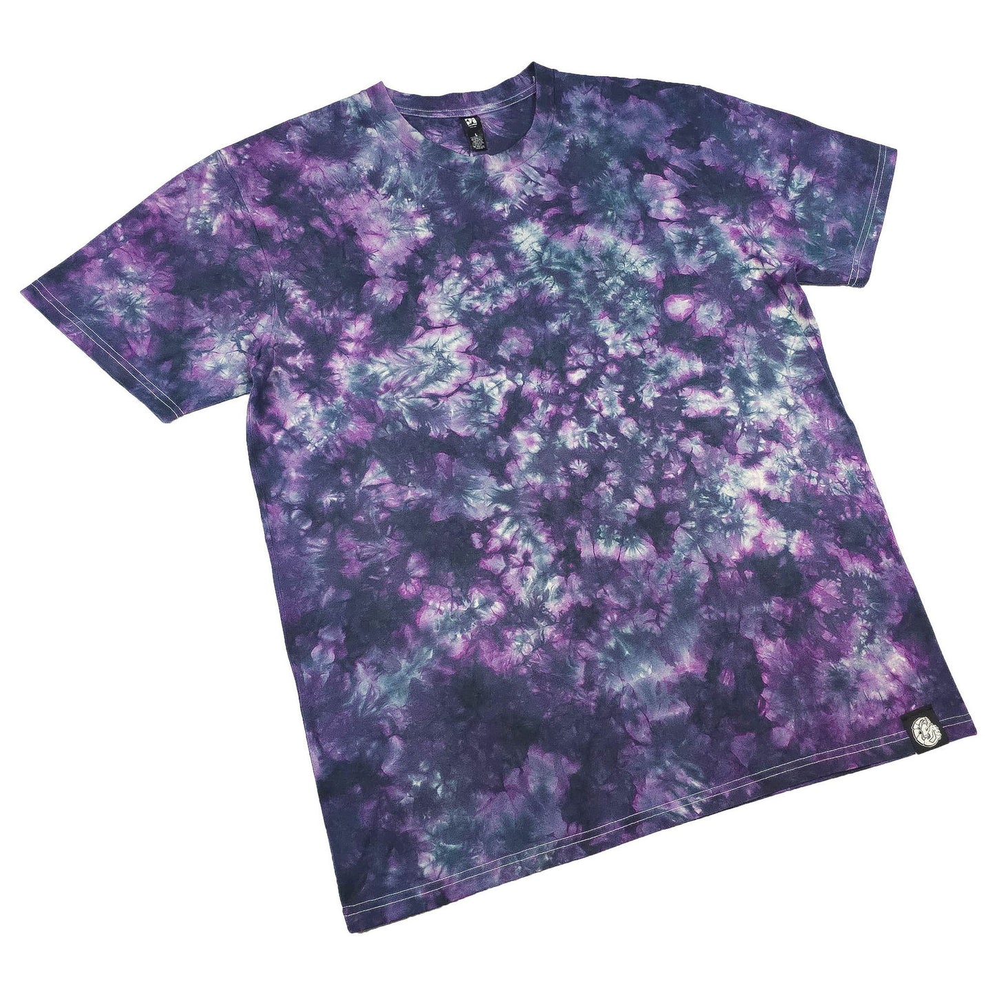 Purple Camo Crunch Tie Dye T-Shirt - clothing