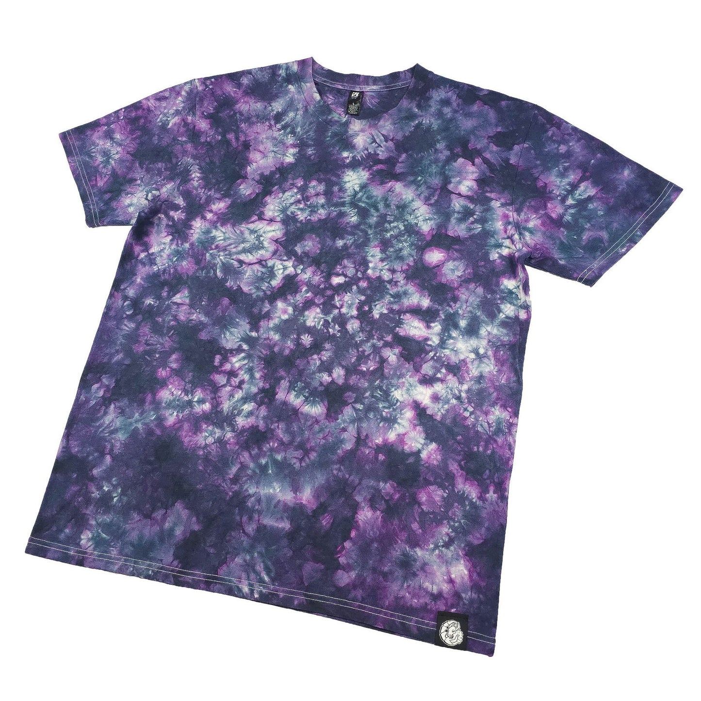 Purple Camo Crunch Tie Dye T-Shirt - clothing