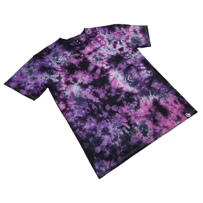 Purple and Pink Camo Crunch Tie Dye T-Shirt