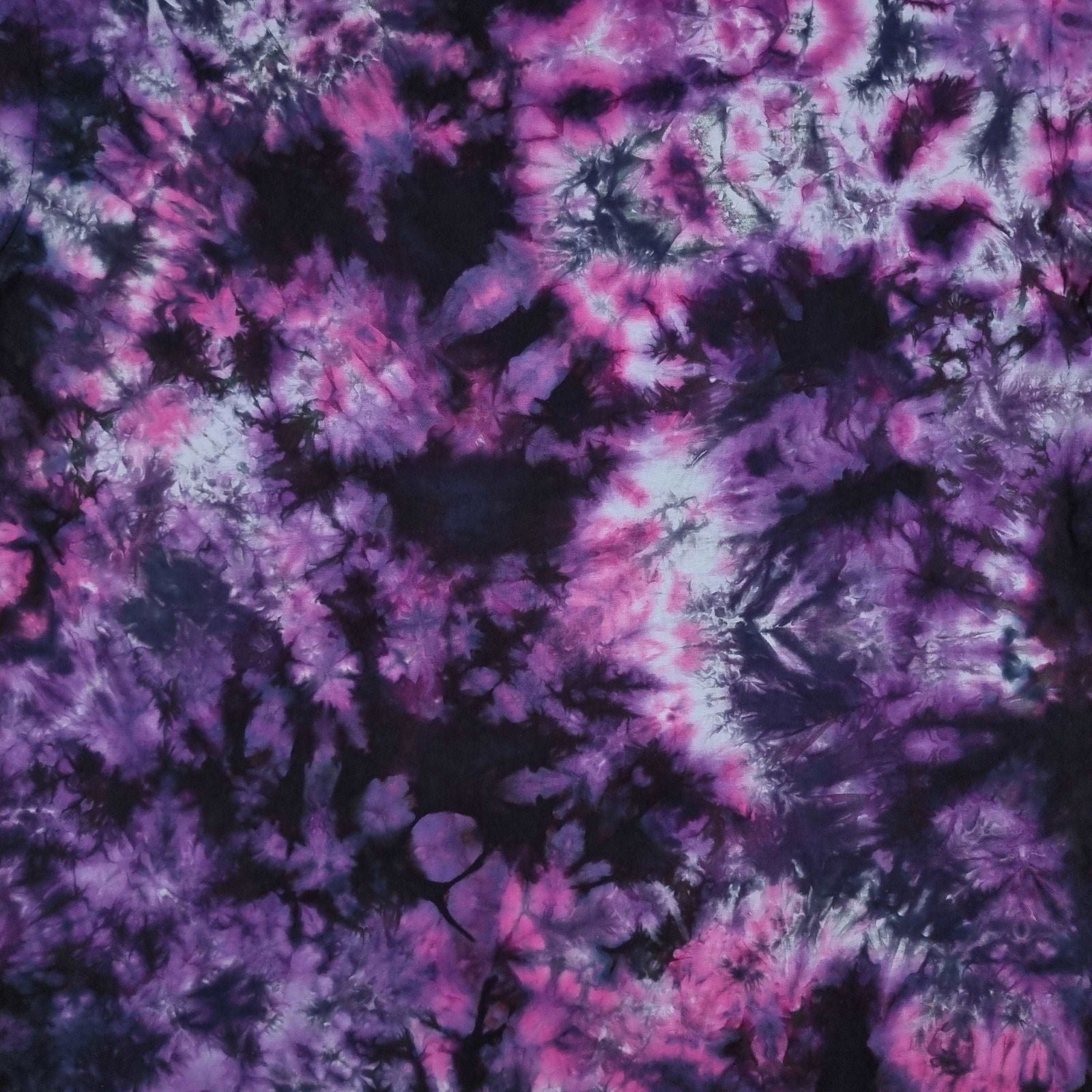 Purple and Pink Camo Crunch Tie Dye T-Shirt