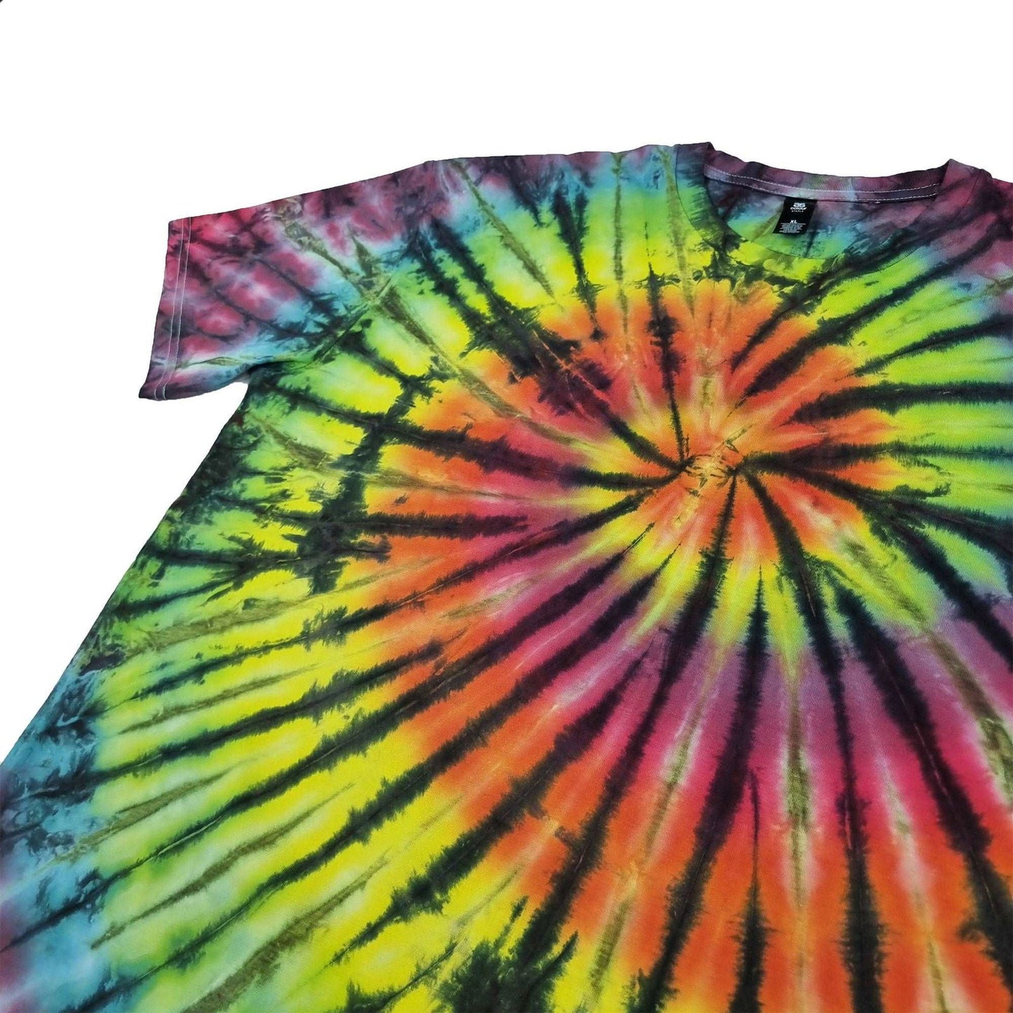 Rainbow Spiral Tie Dye T-Shirt