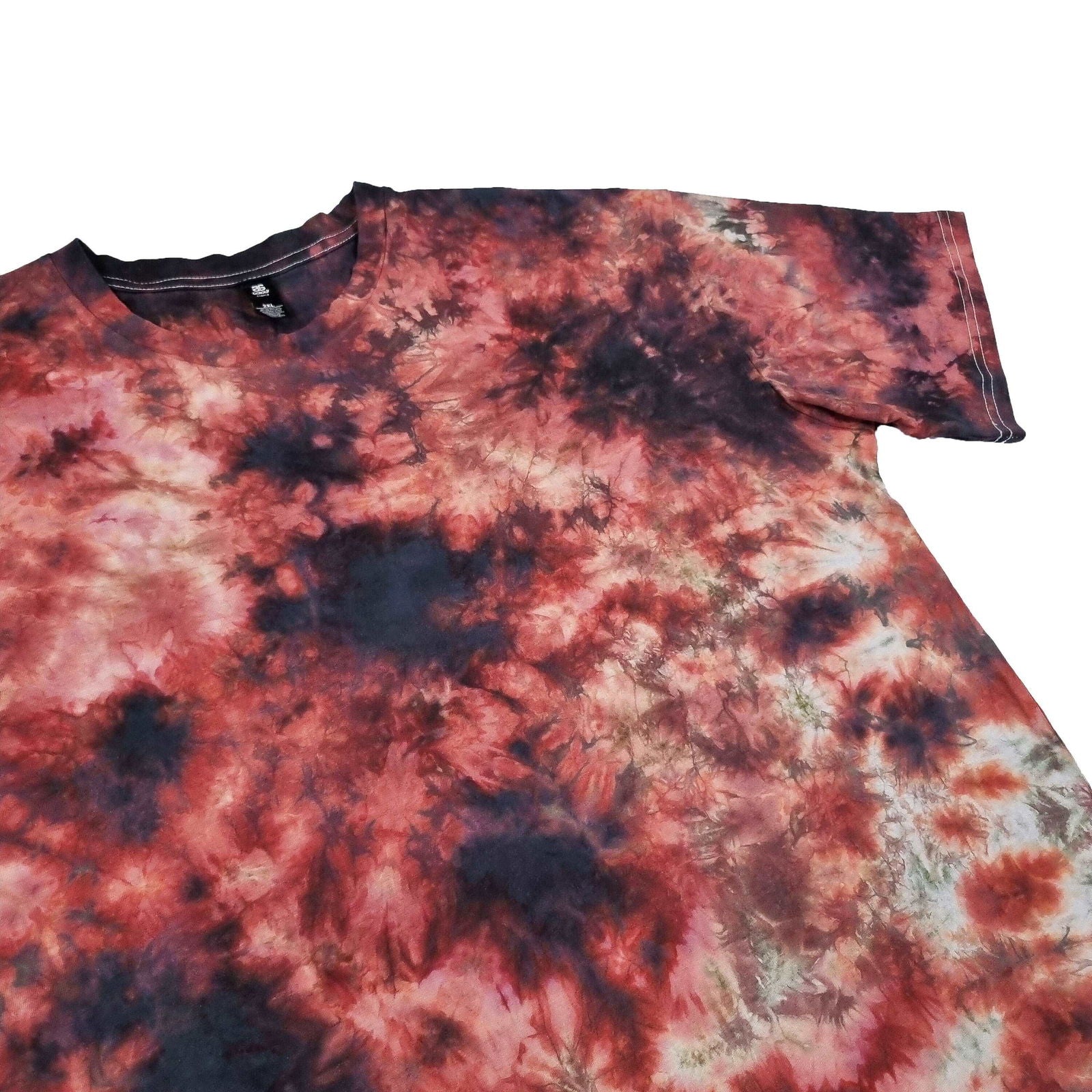 Red Camo Crunch Tie Dye T-Shirt