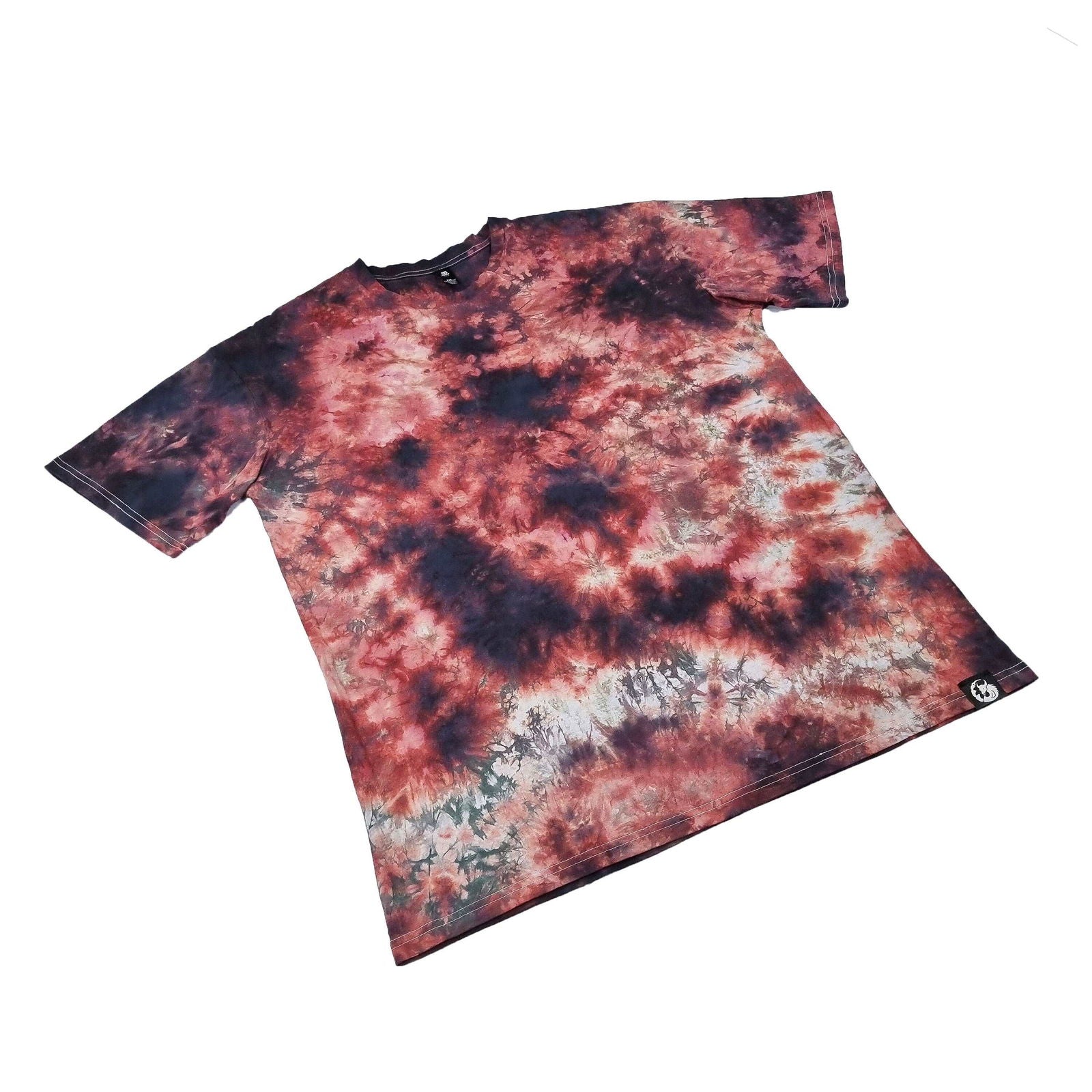 Red Camo Crunch Tie Dye T-Shirt