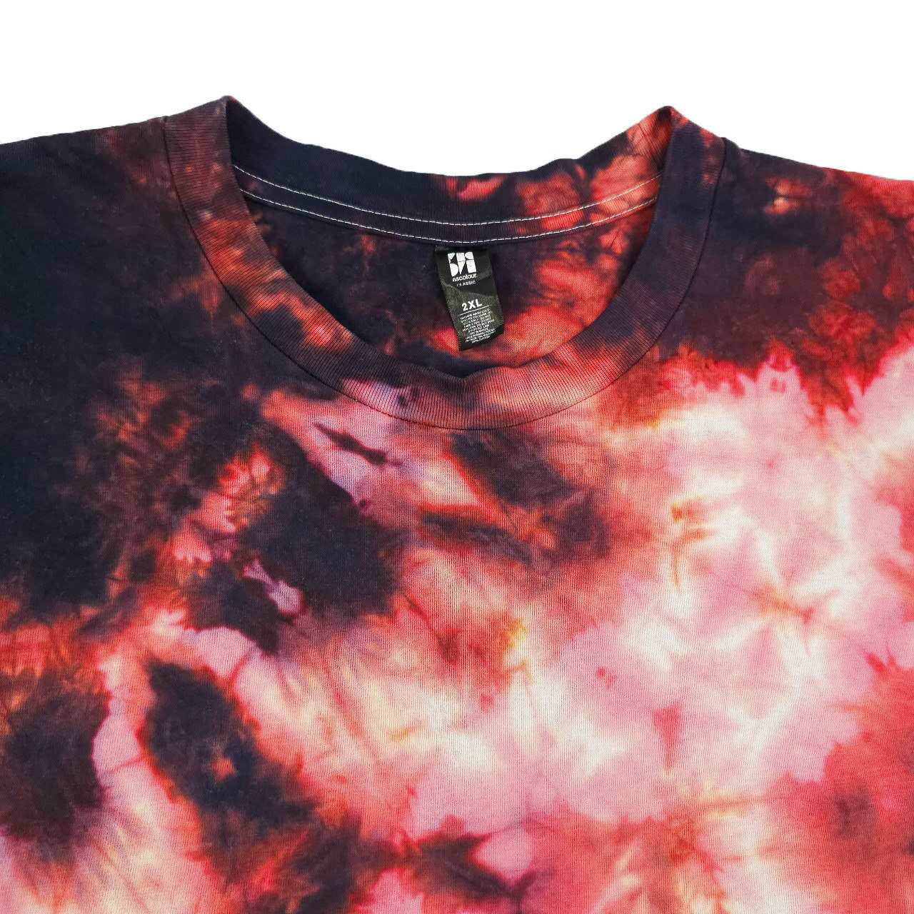 Red impact Cram Tie Dye T-Shirt