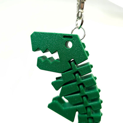 T-Rex dinosaur Keychain/Bag Dangly - fidget toy