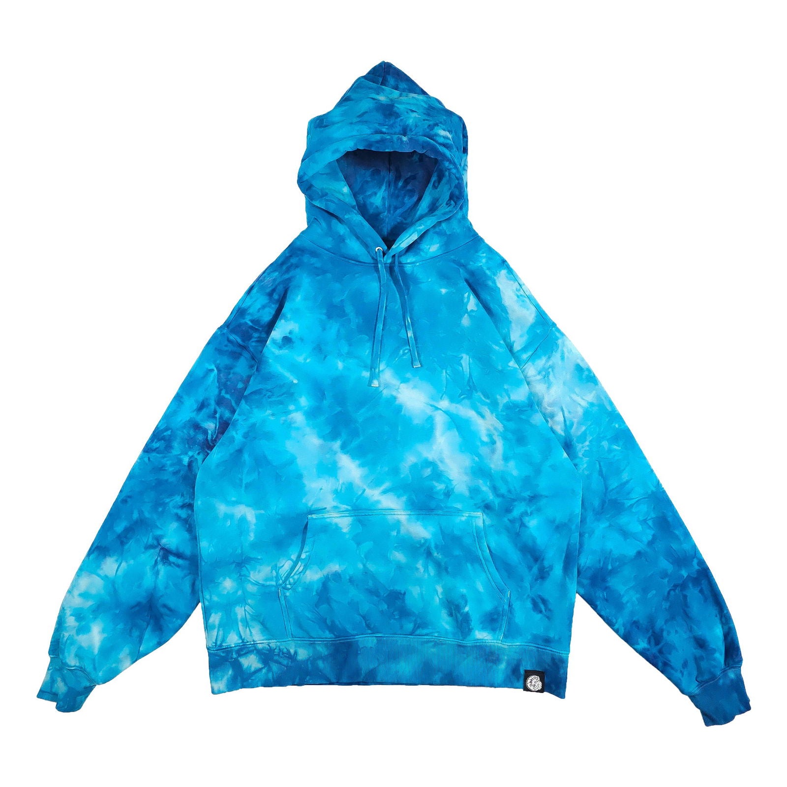 Turquoise Tie Dye Hoodie