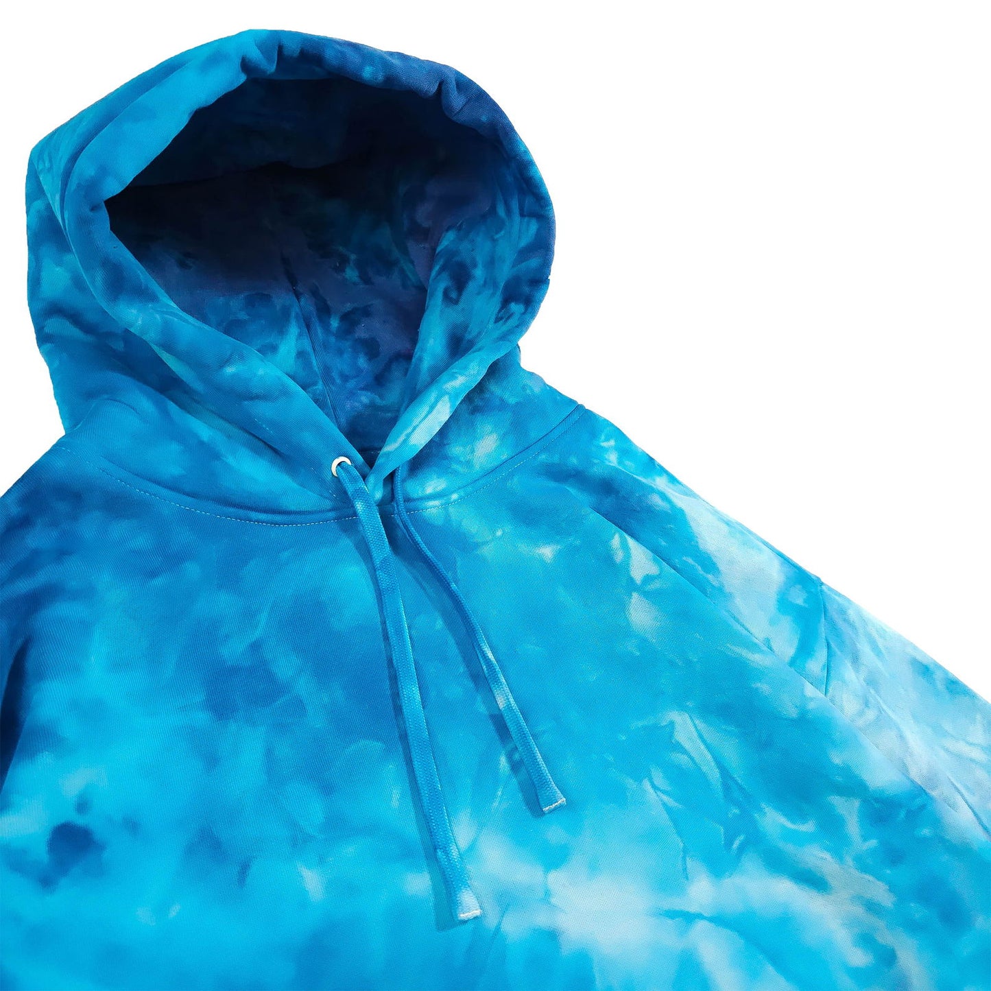 Turquoise Tie Dye Hoodie