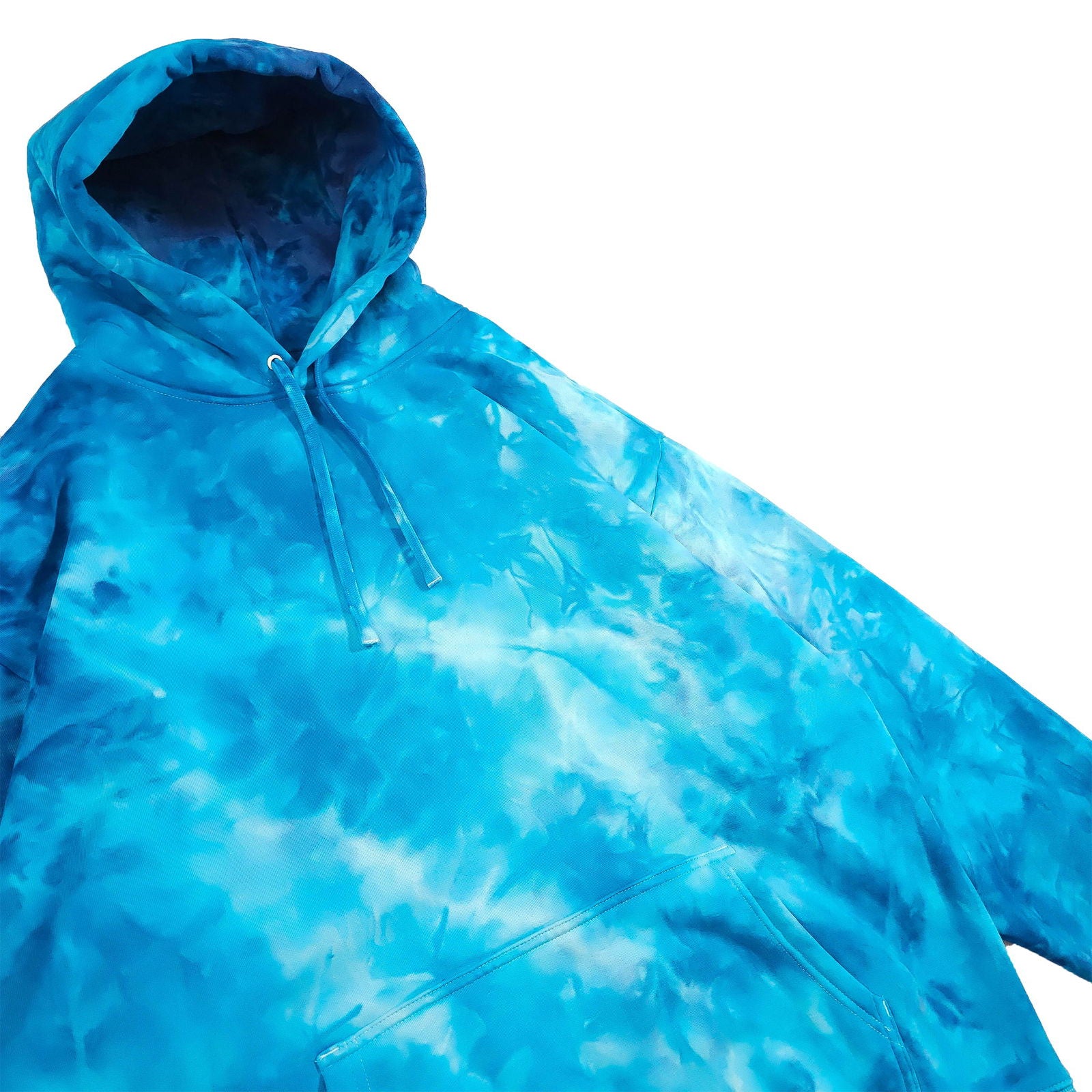 Turquoise Tie Dye Hoodie