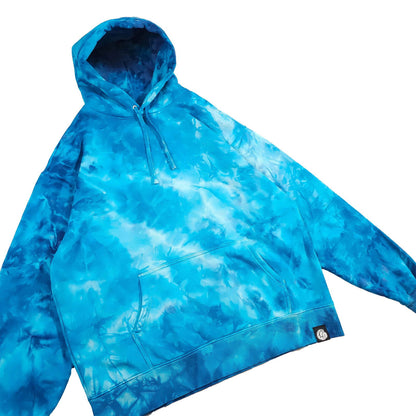 Turquoise Tie Dye Hoodie