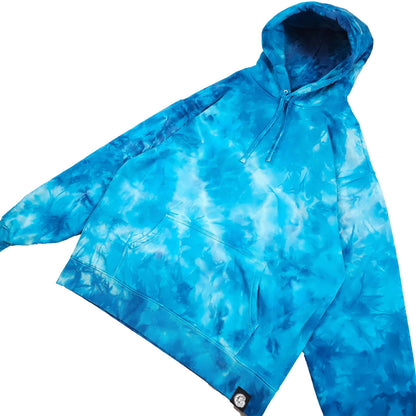 Turquoise Tie Dye Hoodie