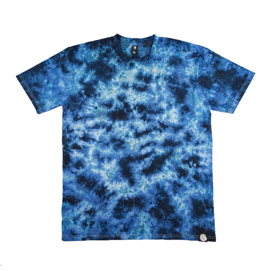 Turquoise Camo Crunch Tie Dye T-Shirt - tie dye joggers -  tie dye sweatpants - tie dye trousers - Stinging Bullfish