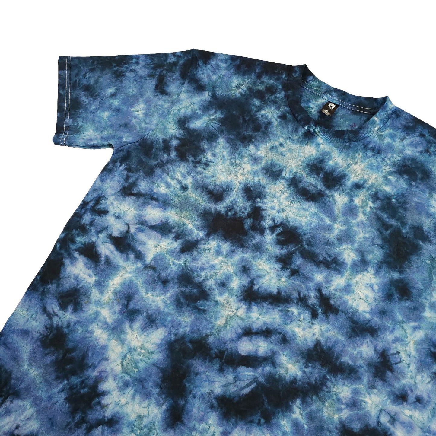 Turquoise Camo Crunch Tie Dye T-Shirt - tie dye joggers -  tie dye sweatpants - tie dye trousers - Stinging Bullfish